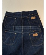 38 x 32 ~ Tag: 40 x 32 ~ Two (2) Vintage Wrangler 13MWZ Jeans ~ Made in ... - $126.10