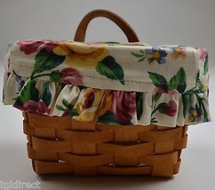 Longaberger 1994 Ambrosia Basket Combo With Liner And Protector Collectible Set - £26.55 GBP