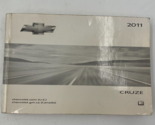 2011 Chevrolet Cruze Owners Manual Handbook OEM C04B32030 - £11.60 GBP