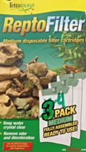 LM-Tetrafauna ReptoFilter Disposable Filter Cartridges Medium 90 GPH (4 Pack) - €8,49 EUR