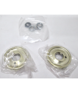 (2-Pk) Baldwin Estate Rosettes Privacy Satin Brass 5129.044 - $51.52 CAD