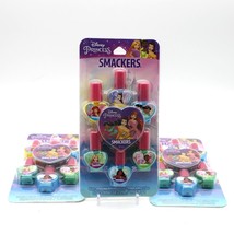 Lot of 3 Lip Smacker Brand Disney Princess Water Based Nail Polish 6 Colors - $22.65