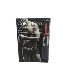 Calvin Klein Intense Power Low Rise Black Trunks Set of 3 New 2XL - £23.73 GBP