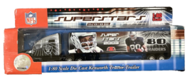 NFL Superstars 2003 Jerry Rice 1:80 Diecast Tractor Trailer Fleer Collec... - $379.82 MXN