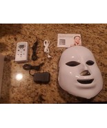 7 Colors Anti-aging Photon Face Mask LED Light Rejuvenation Therapy Machine - $74.62 CAD