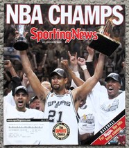SPORTING NEWS Magazine (July 8, 2005) NBA Champions SAN ANTONIO SPURS Issue - £14.32 GBP