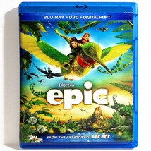 Epic (Blu-ray/DVD, 2013, Widescreen) Like New !  Colin Farrell   Amanda Seyfried - $5.88