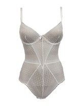 L&#39;AGENT BY AGENT PROVOCATEUR Femmes Body Douce Semi-Transparent Bianca T... - £72.30 GBP