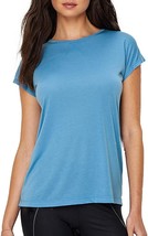 2(X)IST Women&#39;s Cut Out Back T-Shirt Shirt, Silver Lake Blue, Large - £19.65 GBP