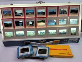 36 VTG Kodak Ektachrome 35mm Slide Lot 1950s Cars Farm Buildings Mountain NC USA - £38.52 GBP