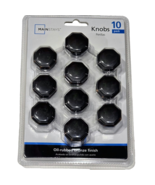 Mainstays 10 Knobs Oil Rubbed Bronze Finish 1.25in - $40.95 CAD