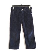 Giorgio Armani Simin T Spa Junior Eco Wash Corduroy Pants Blue Size 4A - $54.70 CAD