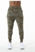 Alphalete Men’s Premium Trace Jogger - Olive  Canvas Camo , Size Large - $28.05