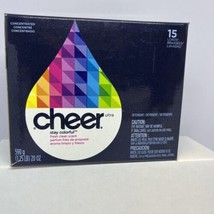 1 Cheer Ultra Stay Colorful Fresh Clean Scent Powder Laundry Detergent 20 oz  - £47.79 GBP
