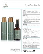Agave Take-Home Smoothing Shampoo, Conditioner & Treatment Trio image 3