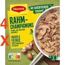 Maggi RAHM CHAMPIGNONS mushroom sauce packet -8 portions/4 ct. FREE SHIP... - $13.32