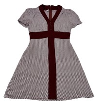 Vintage 1970s Union Made A-Line Short Sleeve Dress Size 7 Juniors - $639.72 MXN