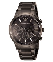 Armani AR2454 Mens Grey Stain Steel Bracelet Watch - $133.89