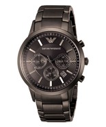 Armani AR2454 Mens Grey Stain Steel Bracelet Watch - £105.88 GBP