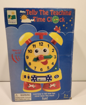 Vintage The Learning Journey Telly the Teaching Time Clock FUN!  NOS in Box - £39.21 GBP