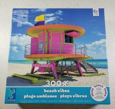 Susanne Kremer 300 Pc Ceaco Beach Vibes Jigsaw Puzzle Miami NIB - £15.17 GBP