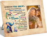 Mother&#39;s Day Gifts for Mom Her, Mom Picture Frame, Mom Gift from Daughte... - $21.26