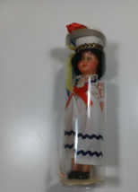 Switzerland doll plastic from 60&#39;s new in case 7 inches collectable - $9.90