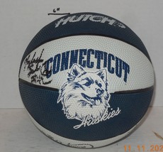 1994-95 Connecticut Huskies Women Multi Autographed Mini Basketball Signed - £79.13 GBP