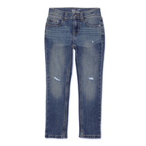 Wonder Nation Boys Slim Fit Denim Jeans Husky - £11.57 GBP