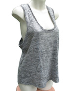 Pilcro by Anthropologie Women&#39;s XL NEW Tank Top Metallic Sequins Heather... - $36.10