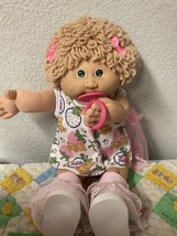 Vintage Cabbage Patch Kid Girl With Pacifier 1ST Edition DBL Hong Kong HM#4 1983 - £244.57 GBP