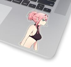 Waifu Zero Two Ecchi Darling In The Franxx Anime Kiss-Cut Sticker Vinyl ... - $5.98+