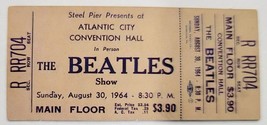 Cool Reproduction Ticket Beattles 1964 Multicolor Sticker Decal Embellishment - £1.83 GBP