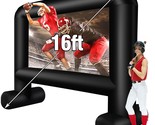 Inflatable Movie Screen Outdoor, Inflatable Projector Screen With Blower... - $152.99