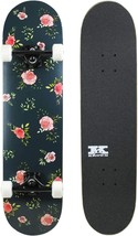 KPC Complete Skateboard - Pro Style Quality - Maple 7-Ply Deck, Aluminum Trucks, - £45.49 GBP