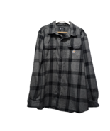 Carhartt Flannel Shirt Loose Fit Heavyweight Gray Plaid Men's 2XT Tall - €25,66 EUR Carhartt Flannel Shirt Loose Fit Heavyweight Gray Plaid Men's 2XT Tall - €25,66 EUR