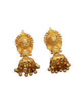 bis 916 seal original gold 2.8cm solitaire earrings mom gift fancy jewelry - £1,410.09 GBP