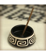Peruvian Ceramic Burner Incense Palo Santo Sage and Resin Decorative Bur... - $44.82 CAD