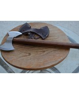 Carbon steel handmade Crusader double Head axe fromThe Eagle Collection ... - £155.80 GBP
