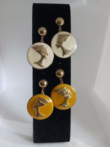 Vintage 90s Earrings 2 Pairs - $20.00