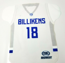 St. Louis Billikens Blue White Gray Uniform Shirt Imperfect Support Rally Towel - $12.30