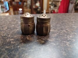 Vintage  Sterling Silver Mini Salt &amp; Pepper Shakers 1.25” Tall - $39.59