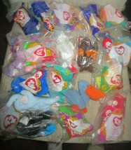 McDonald&#39;s TY Teeni Beanie Babies Lot of 22 different Vintage 1996 1998 in bags - £22.52 GBP