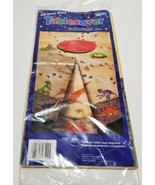 Dinosaur Plastic Paper Tablecover 54x108 Creative Expressions New Dino F... - £7.31 GBP