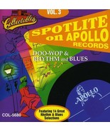 Spotlite On Apollo Records, Vol. 3: Doo-Wop &amp; Rhythm and Blues [Audio CD... - $10.88