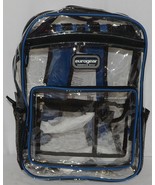 Shalam Imports Brand Eurogear Extreme Adventure Clear Backpack Blue - £17.34 GBP
