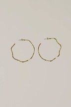 Peter + June wavy hoop earrings size One Size - €26,65 EUR