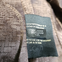 Cole Haan Women's Wing Collar  100% Lambskin Jacket sz 10 image 11