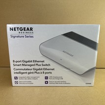 NETGEAR GS908E-100NAS 8-port Gigabit Ethernet Switch - £36.05 GBP