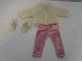 American Girl Doll Pleasant Company 1998 Snowball Sweater &amp; Leggings Shoes  - £21.38 GBP